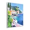 Stupell Industries Colorful Italian Coast Wall Plaque, design by Riley B